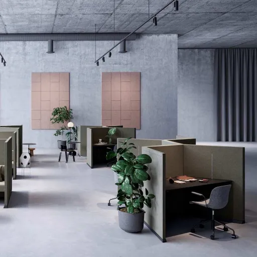 Types of Cubicle Acoustic Solutions