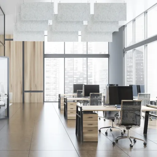Why Open Plan Offices Need a Ceiling-First Strategy
