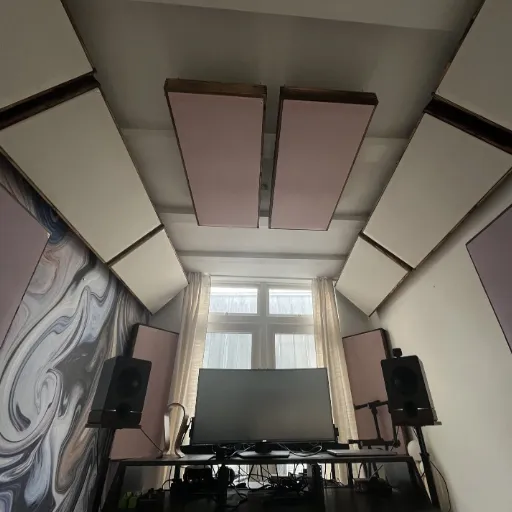 Home Studio Acoustic Panel Placement by Budget Tier