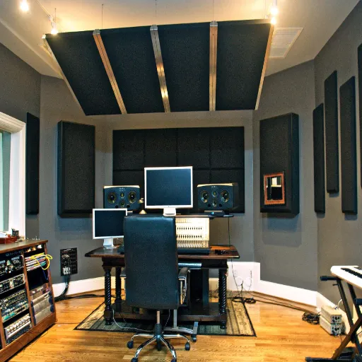 Home Studio Acoustic Panel Placement for Video Calls