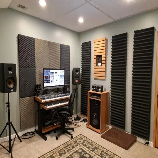 Pairing Bass Traps with WPC Acoustic Panels