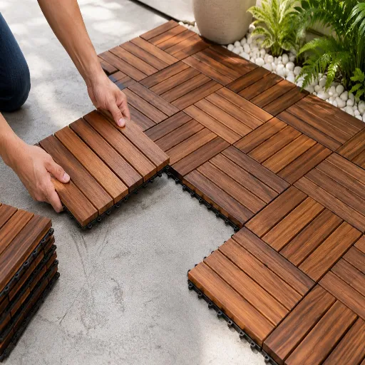 5. Install the First Tile Row