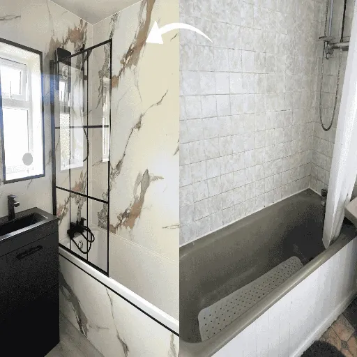Bathroom Zones_ Where Panels Beat Tile and Vice Versa