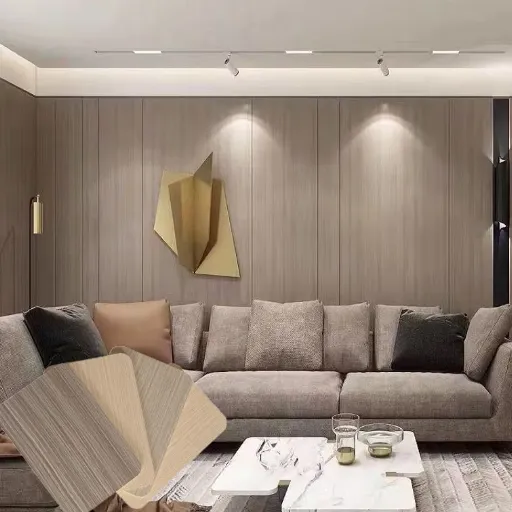 Installing WPC Panels on a Living Room Feature Wall