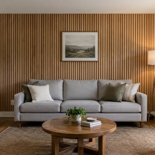 How to Make a Small Living Room Look Bigger with Wall Panels