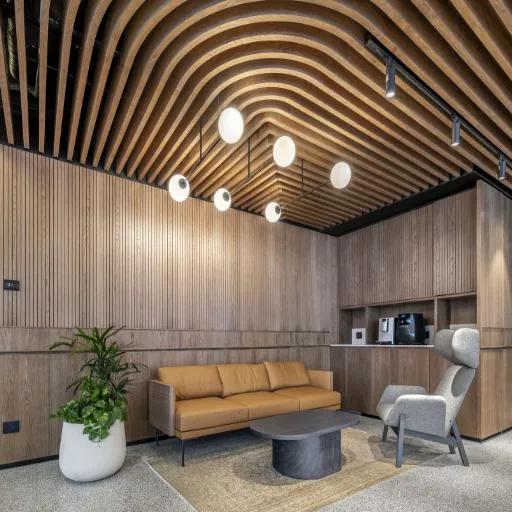 WPC Ceiling Design Ideas and Lighting